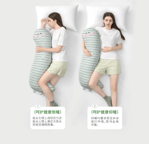 eping body pillow）“躺赢”千亿市场尊龙凯时app“如何入睡”成难题？睡觉抱枕（sle(图2)